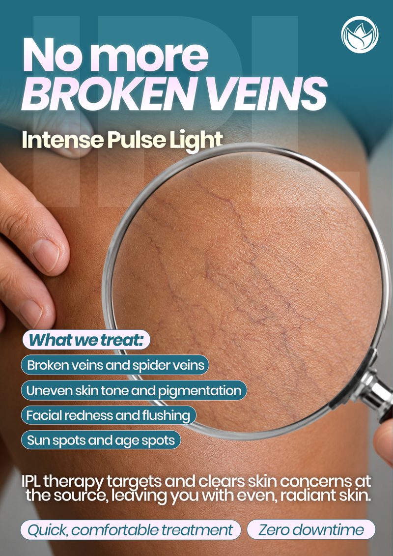IPL broken veins poster