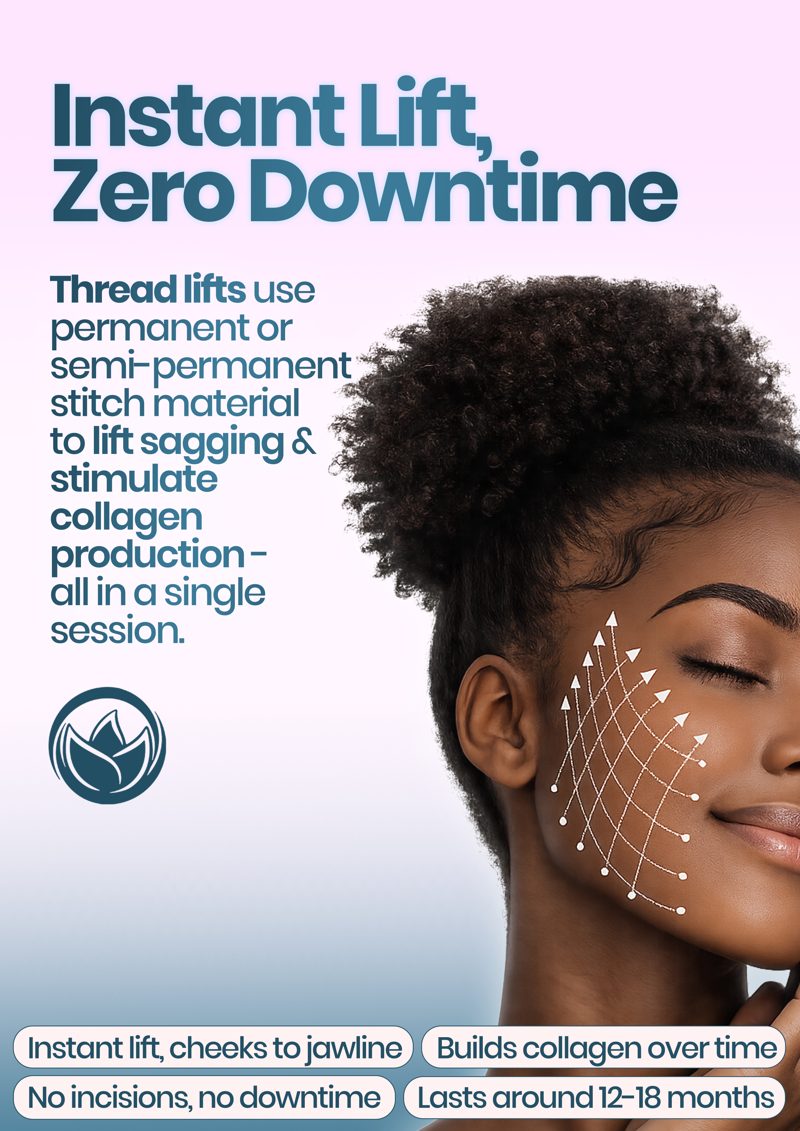 Thread lifts poster