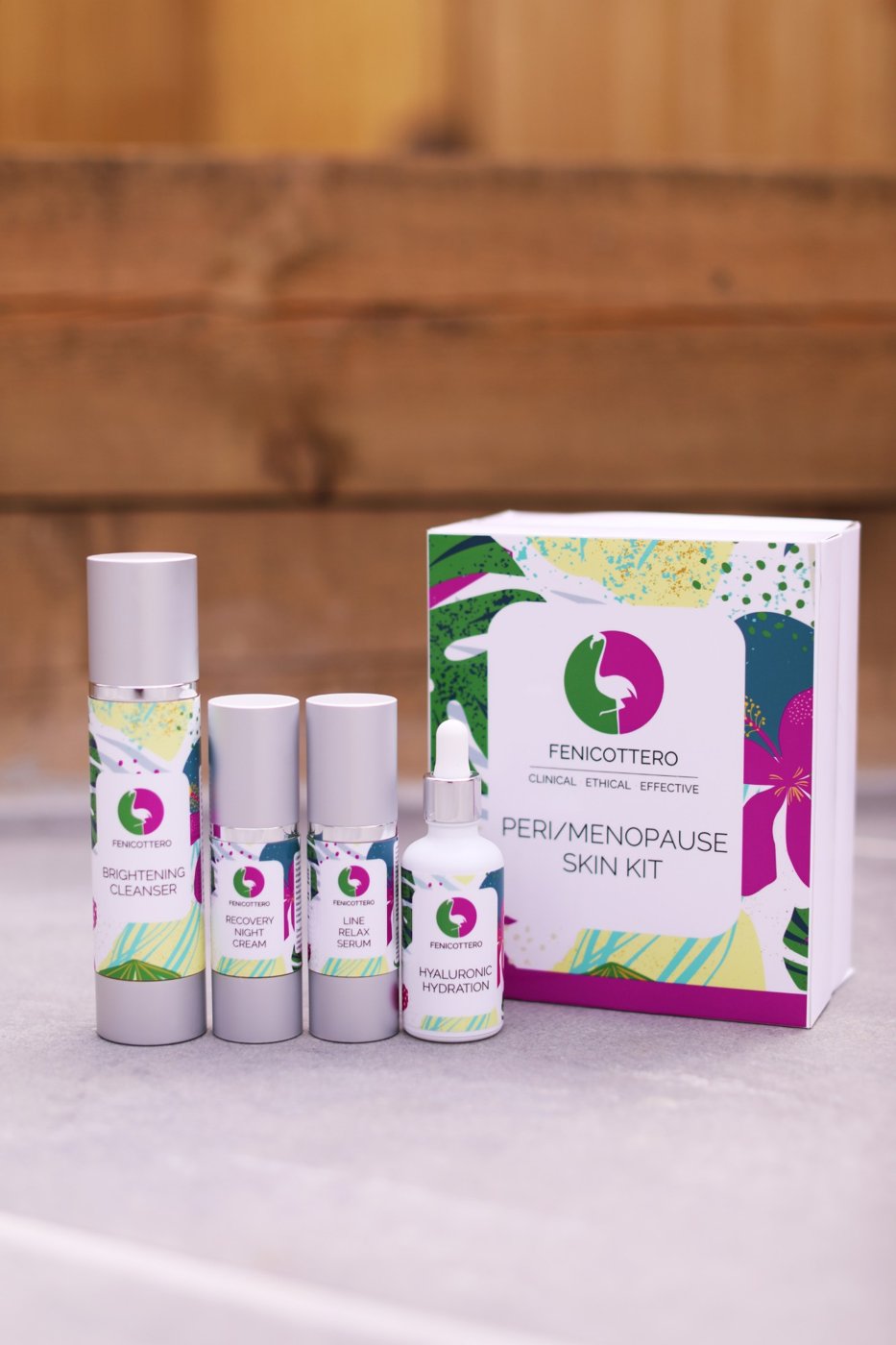 Fenicottero peri/menopause skin kit